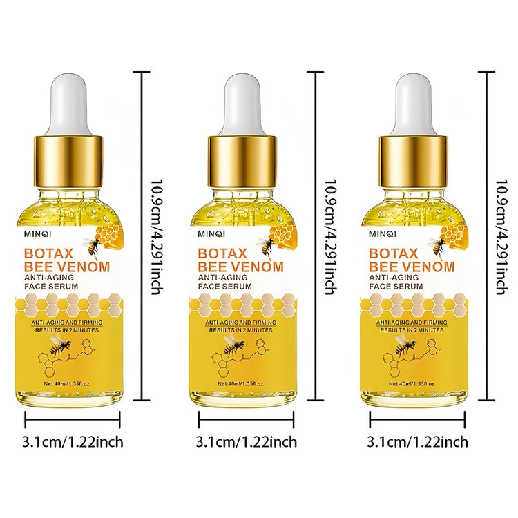 3 packs of BOTAX Bee Venom - Anti-aging Facial Serum Retinol; Vitamin C - Lifestil. www.Lifestil.net