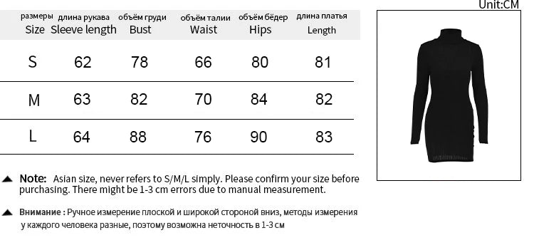 New Style Solid Dresses Autumn Winter Women Long Sleeves - Lifestil. www.Lifestil.net