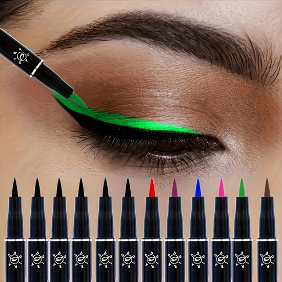 Liquid eyeliner | 12 pcs. | Color | Waterproof