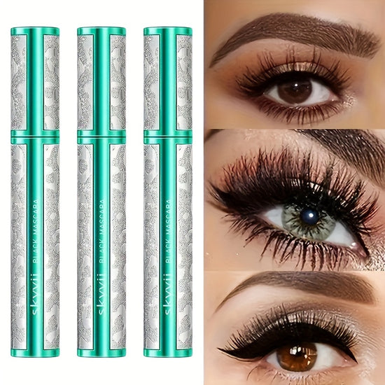 4D 3pcs mascara, black, resistant - Lifestil. www.Lifestil.net