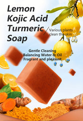 Soap with kojic acid and lemon turmeric - Lifestil. www.Lifestil.net