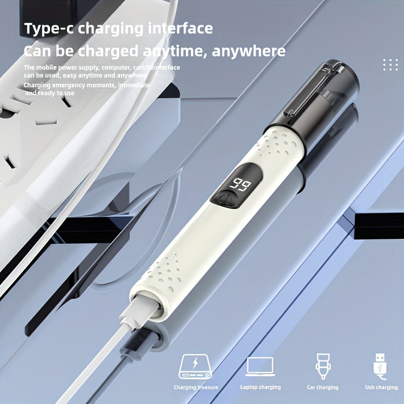 USB Powered Hair Trimmer for nose eyebrow