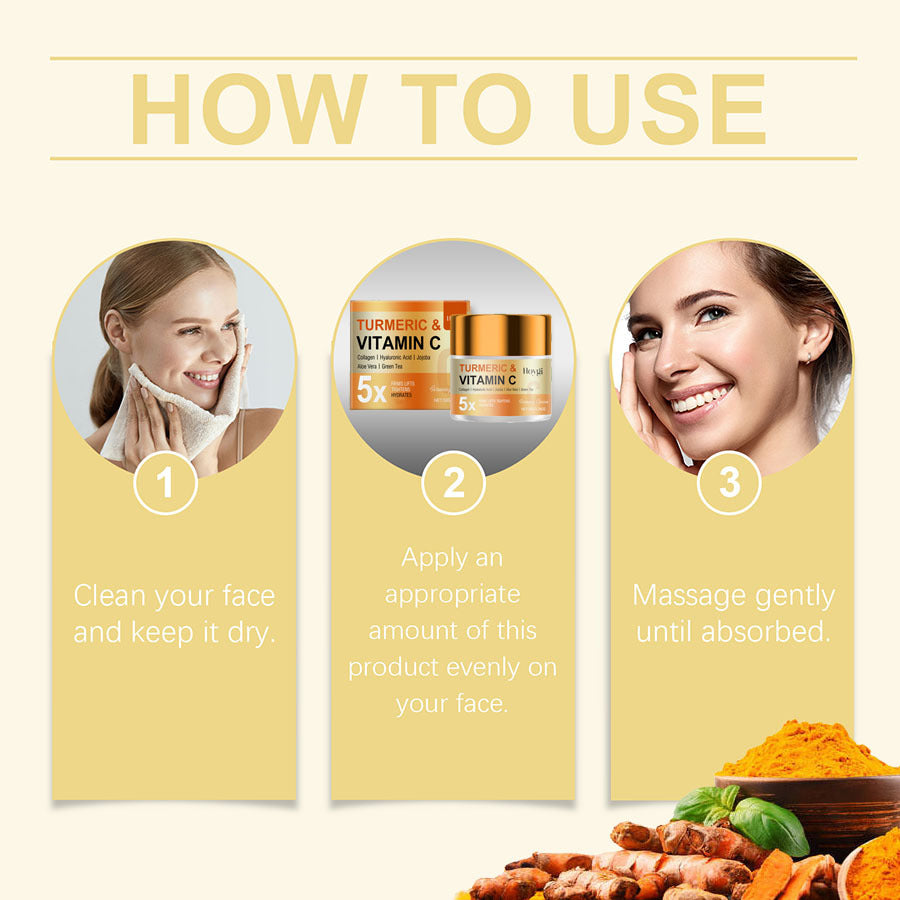 2pc Turmeric & Vitamin C Firming Cream - Lifestil. www.Lifestil.net