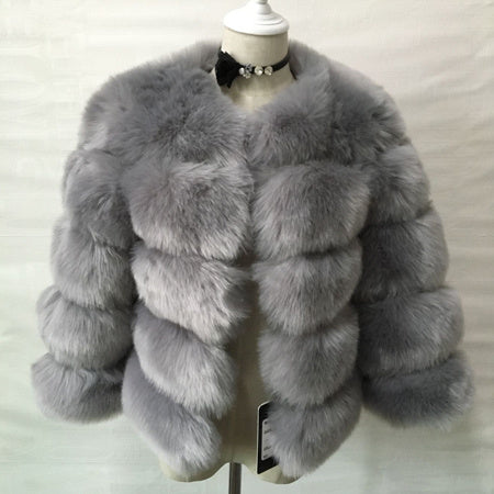 Mink fur coats women&