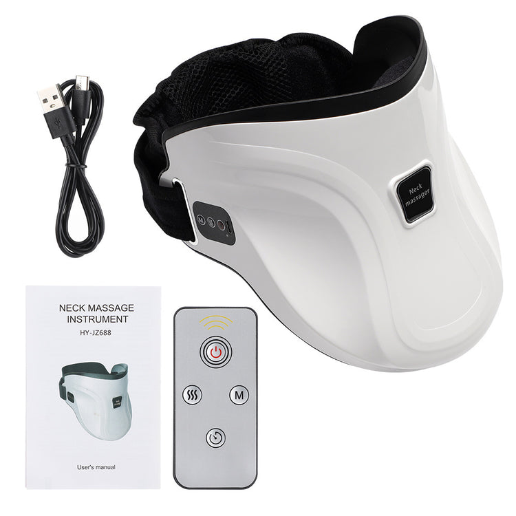 Electric Hot Compress Neck Fixed Traction Air Pressure Kneading Massage Instrument - Lifestil. www.Lifestil.net