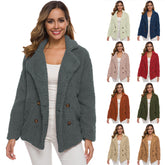 Woman Fashion Style Double breasted wool coat - Lifestil. www.Lifestil.net