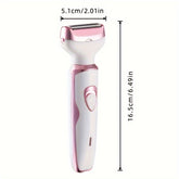 4-in-1 Rechargeable Razor, Rechargeable Electric Razor for Women - Lifestil. www.Lifestil.net