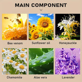 ROZINO Bee Venom Face & Neck Cream, 150g - Hypoallergenic, Moisturizing & Firming, Brightens Skin Tone, Smoothens Skin Texture, Anti-Wrinkle Skincare for Dry Skin, with Honey, Aloe Vera & Chamomile, for All Skin Types, Revita - Lifestil. www.Lifestil.net