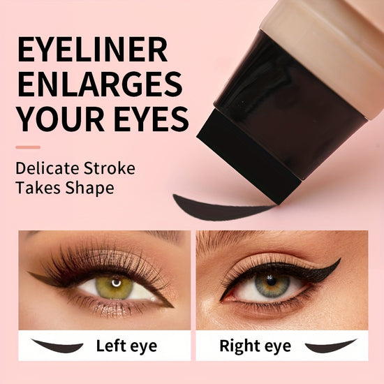 Double-Sided Rotating Eyeliner Stamp – Winged & Long-Lasting