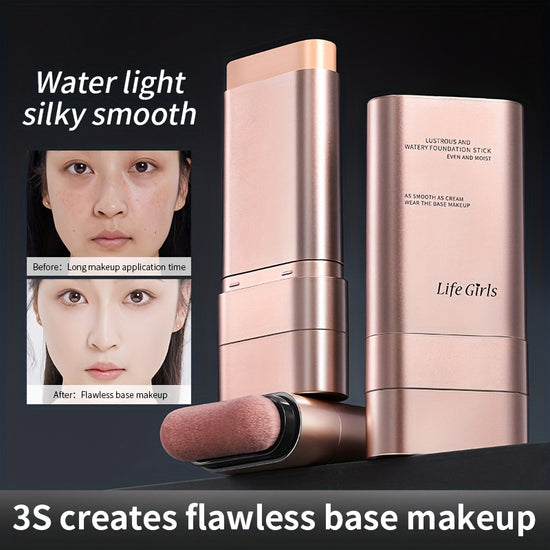 Natural Moisturising Foundation Stick – Silky Smooth, 2 Shades