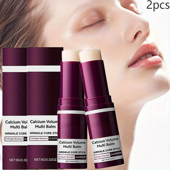 Calcium Volume Multi Balm – 2pcs Moisturising Skin Care Sticks