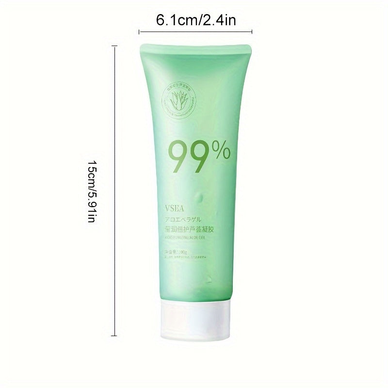 99% Aloe Vera Gel - 100 g of face and body moisturizer for men and women Body Gel | - Lifestil. www.Lifestil.net