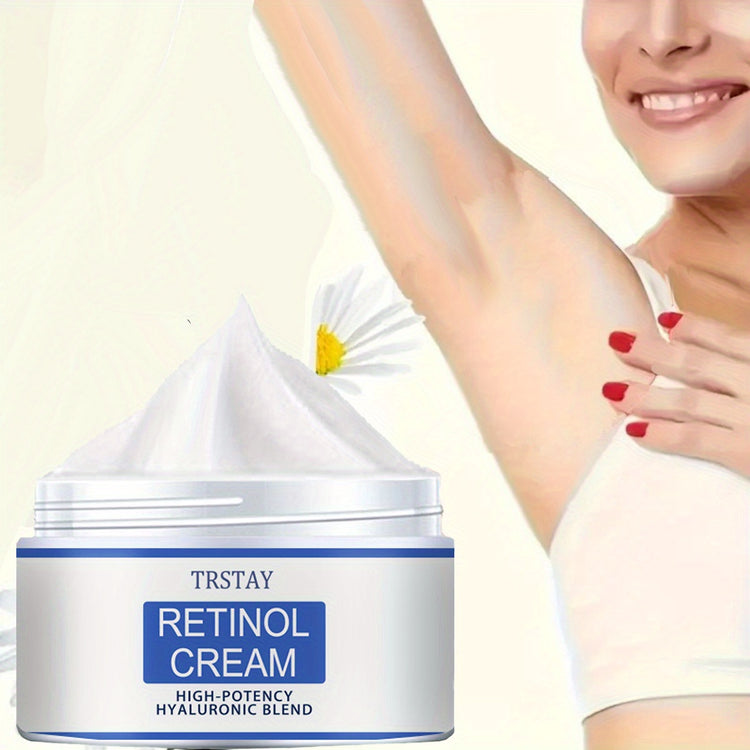 A moisturizing cream containing hyaluronic acid