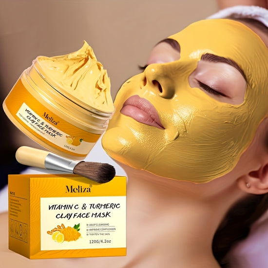 A lightening face mask with turmeric and vitamin C. - Lifestil. www.Lifestil.net