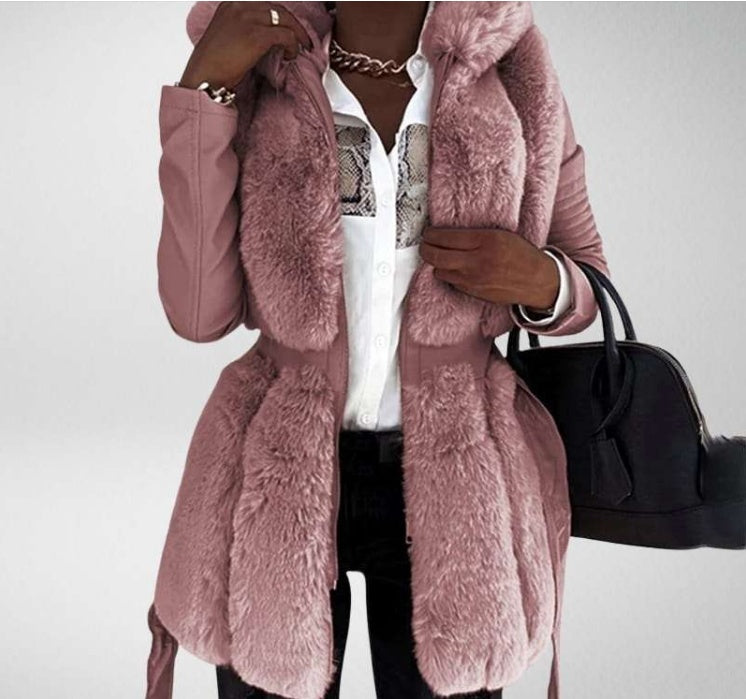 A jacket with fur
