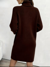 Long sleeve coat dress for winter