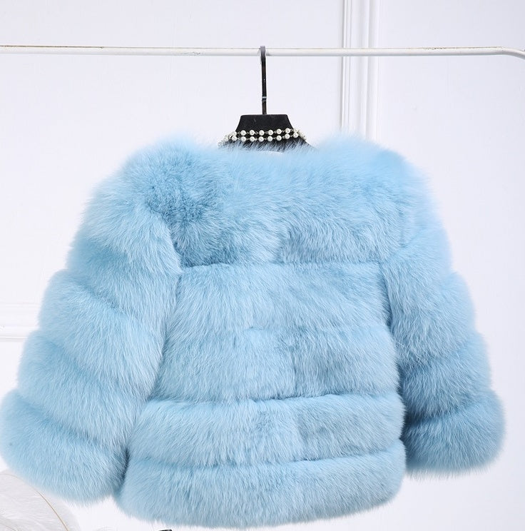 Mink fur coats women&