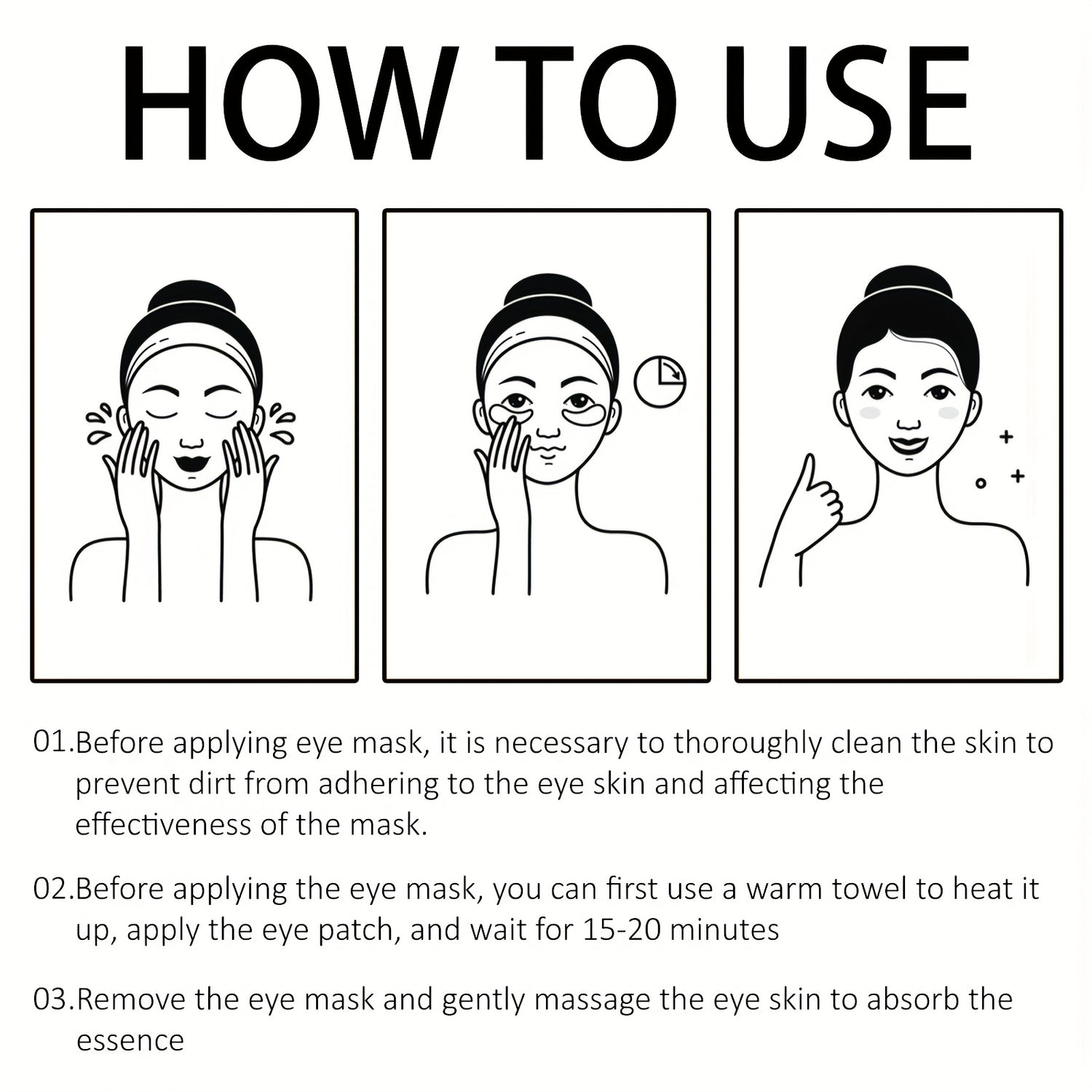 60pcs Day & Night Collagen & Biotin Eye Patches - Hypoallergenic - Lifestil. www.Lifestil.net