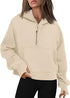 Zipper Hoodies Sweatshirts With Pocket Loose Sport Tops Long Sleeve Pullover Sweaters Winter Fall Outfits Women Clothing - Lifestil. www.Lifestil.net