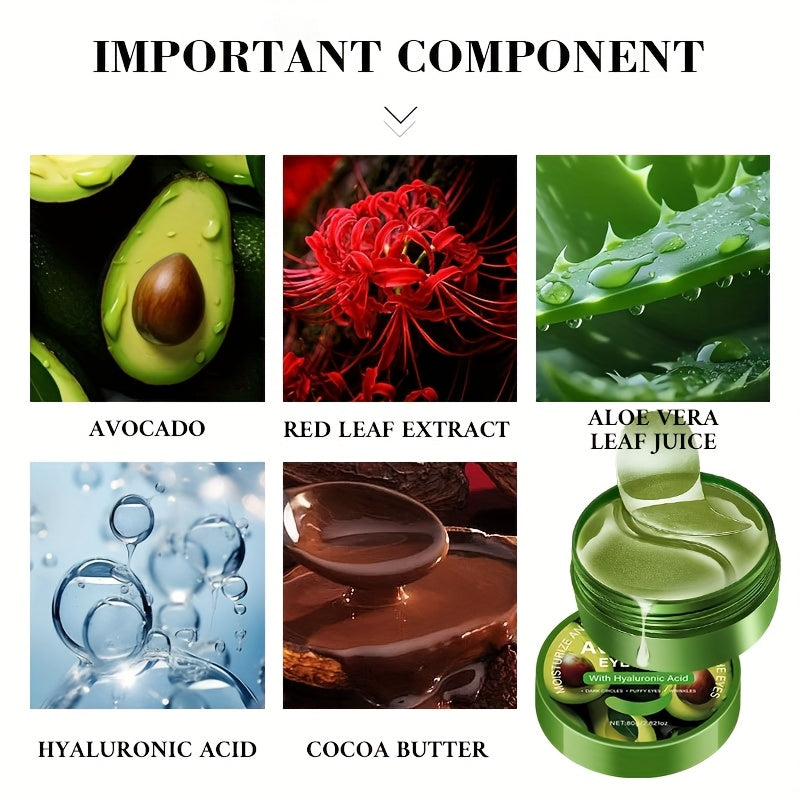 Eye Mask 60pcs Aloe Vera & Hyaluronic Aci - Lifestil. www.Lifestil.net