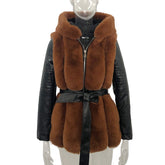 A jacket with fur