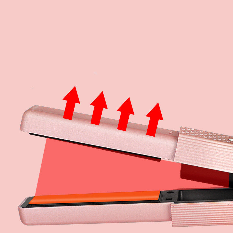 Hair Straightener Cordless Usb Hair Straightener Mini Ceramics Hair Curler 3 Constant Temperature Portable Flat Iron For Travel - Lifestil. www.Lifestil.net