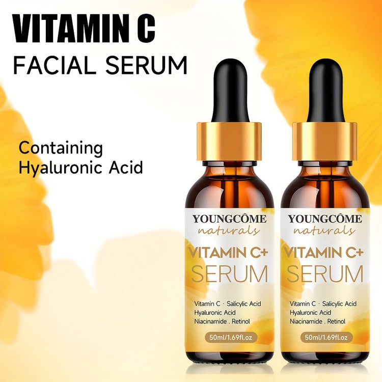 Facial serum with vitamin C and retinol 2