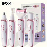 4-in-1 Rechargeable Razor, Rechargeable Electric Razor for Women - Lifestil. www.Lifestil.net