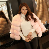 Mink fur coats women&