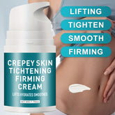 Light beige body cream with hyaluronic acid, caffeine and jojoba oil - Lifestil. www.Lifestil.net