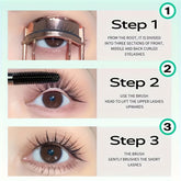 4D 3pcs mascara, black, resistant - Lifestil. www.Lifestil.net