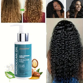 Moroccan curly hair styling product, enriched with Moroccan walnut oil, Aloe Vera - Lifestil. www.Lifestil.net