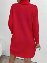 Long sleeve coat dress for winter