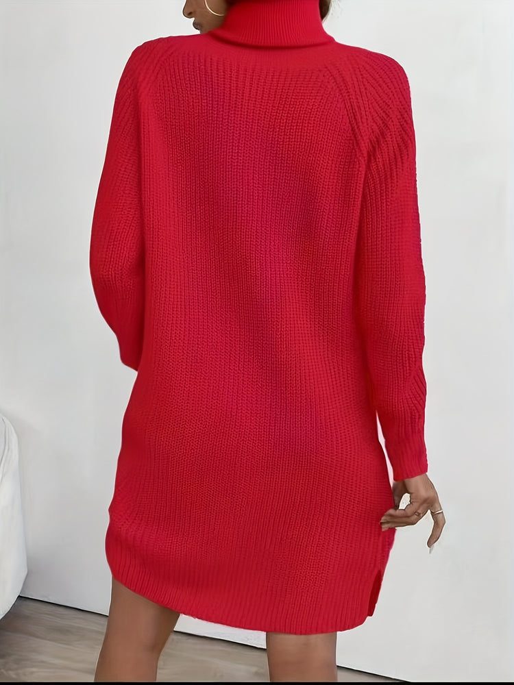 Long sleeve coat dress for winter