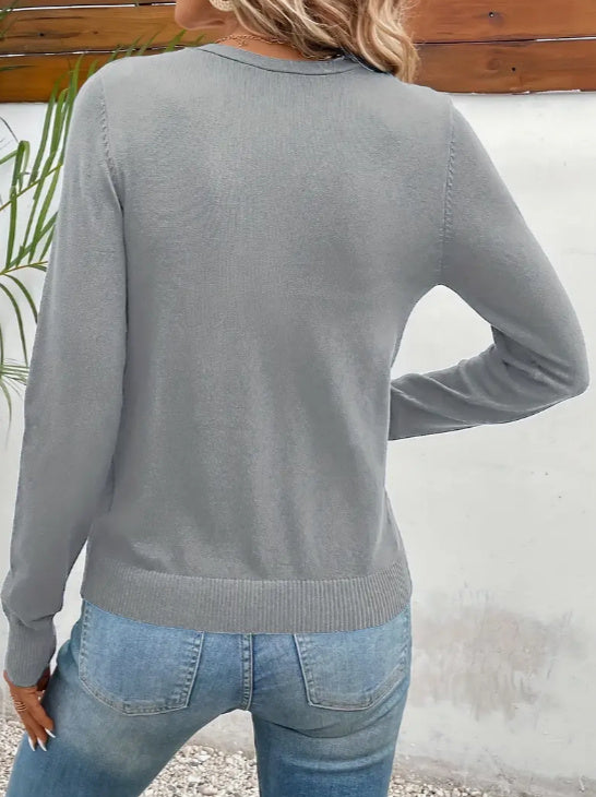 Elegant And Minimalist Cardigan For Women