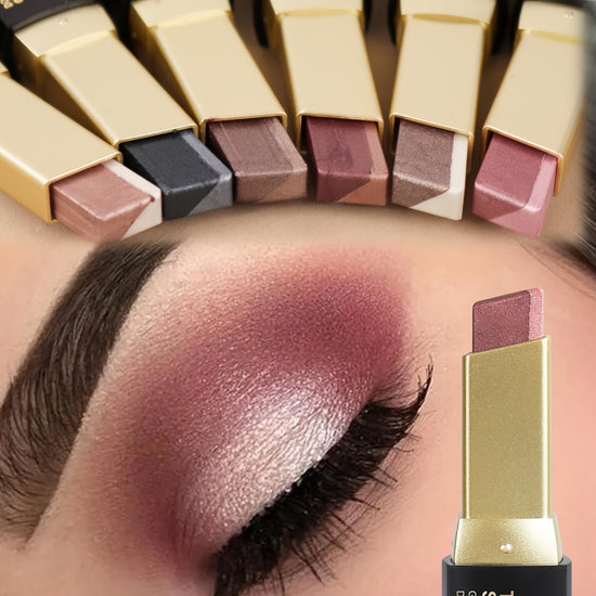 6-Color Waterproof Double-sided Push-Pull Eye Shadow Pencil