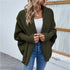 New Loose Knitted Sweater Solid Color Bat Sleeve Large Lapel Cardigan Autumn And Winter Fashion Jacket For Women Clothing - Lifestil. www.Lifestil.net