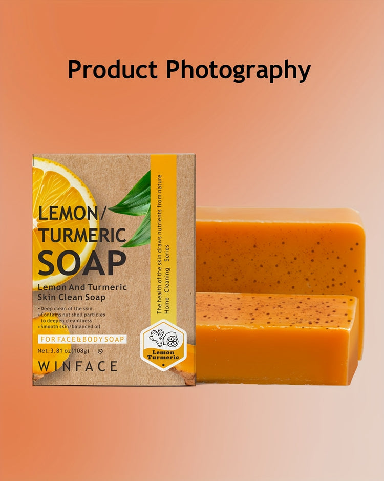Soap with kojic acid and lemon turmeric - Lifestil. www.Lifestil.net