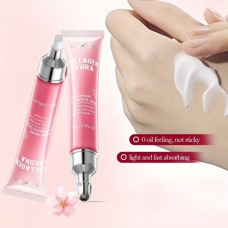 Sakura Collagen Eye Cream- 20g Smooths Firming - Lifestil. www.Lifestil.net