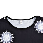 Long sleeve crew neck Christmas print sexy dress - Lifestil. www.Lifestil.net