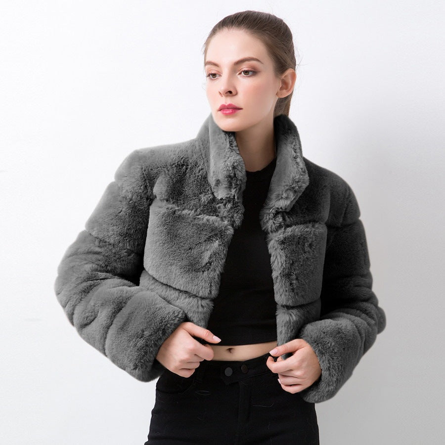 Fashion Style Imitation Fur Women&