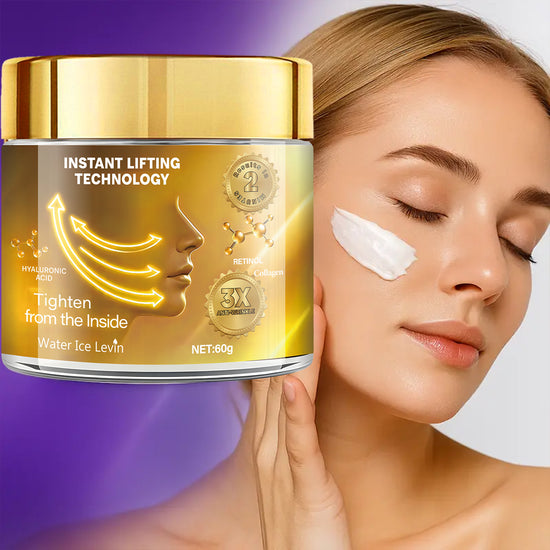 Instant lifting cream with retinol, collagen and bee venom