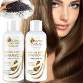 Instant & Protection for All Hair Types, Keratin & Biotin Volumizing Shampoo and Conditioner Set – Deep Nourishment, Smoothing, Strengthening Roots with Heat-Protective Keratin Essence, Healthy Hair Care - Lifestil. www.Lifestil.net