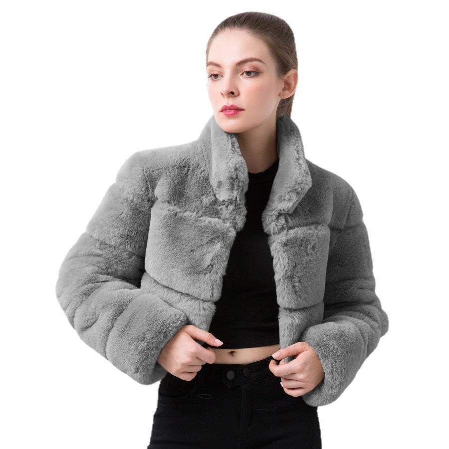 Fashion Style Imitation Fur Women&