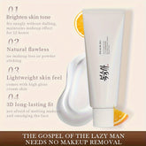 Makeup-free moisturizer with rice water