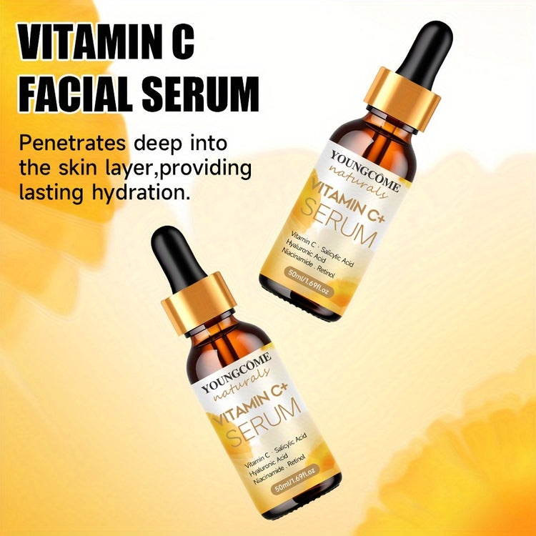 Facial serum with vitamin C and retinol 2