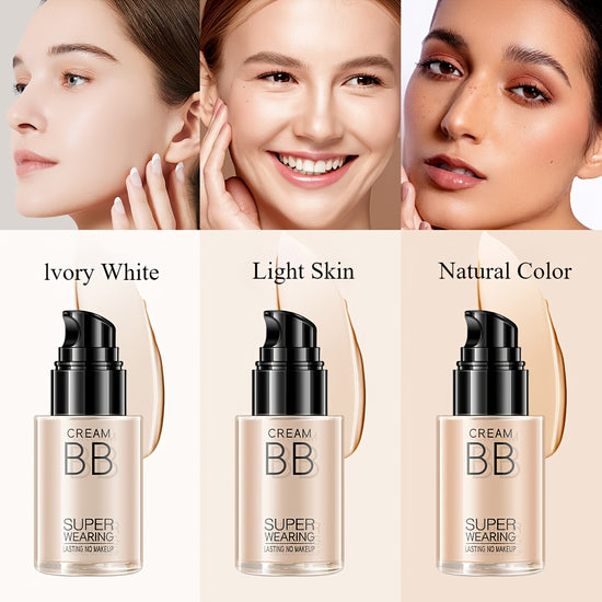 Makeup. A moisturizing, long-lasting foundation