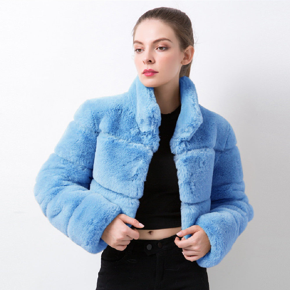 Fashion Style Imitation Fur Women&