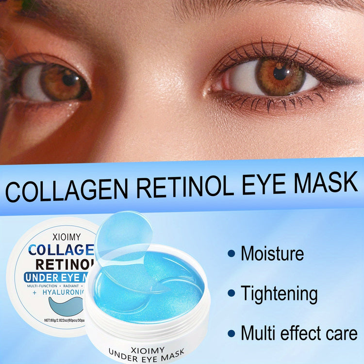 Xioimy Collagen eye masks, 60 pcs - Lifestil. www.Lifestil.net