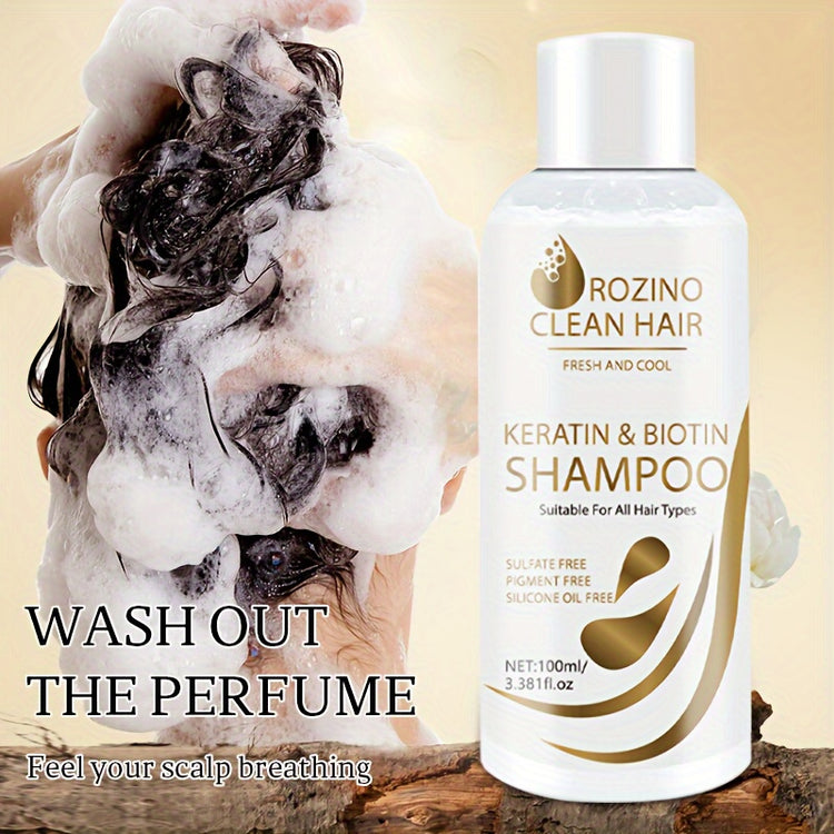 Shampoo + conditioner. Keratin+Biotin. - Lifestil. www.Lifestil.net